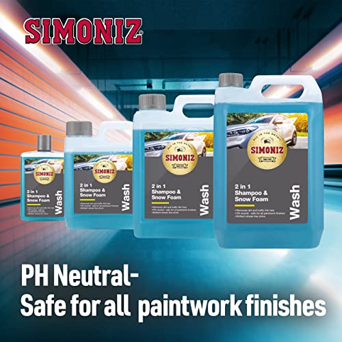 Simoniz 2 in 1 Shampoo & Wax 5l