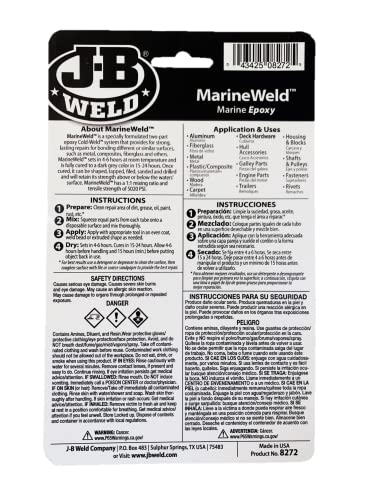 JB MarineWeld Epoxy Adhesive 2 x 30ml