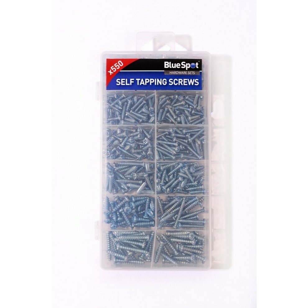 Assorted Self Tapping Screw Set 550pc