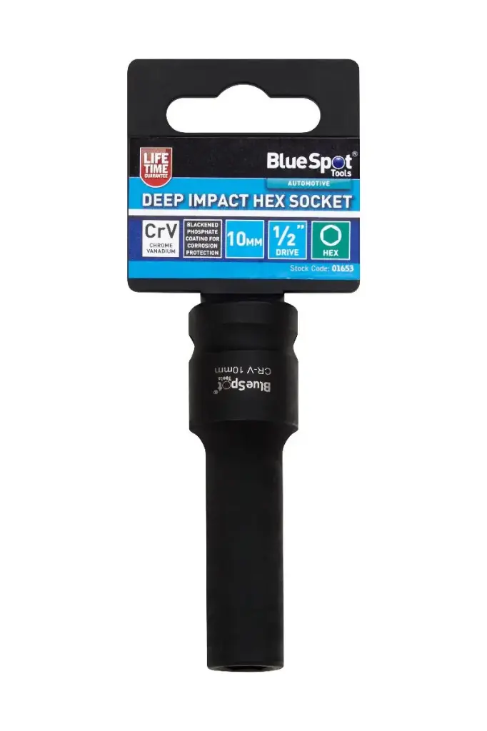 1/2" Deep Impact Hex Socket (10mm)