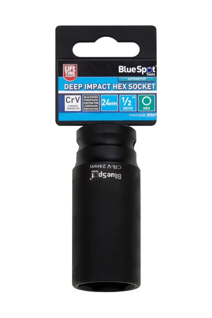 1/2" Deep Impact Hex Socket (24mm)