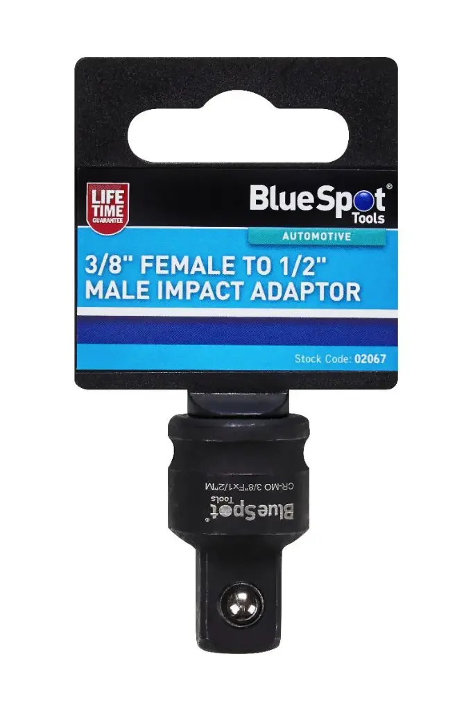 3/8" Female To 1/2" Male Impact Adaptor