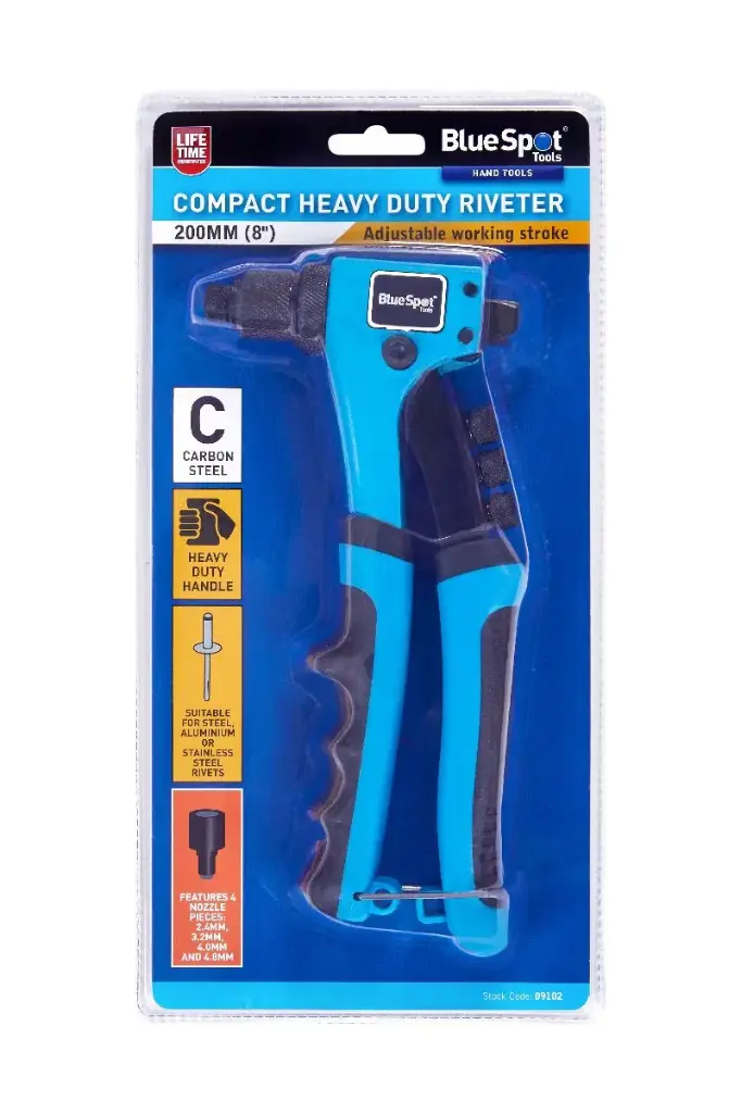 200mm (8") Compact Heavy Duty Riveter