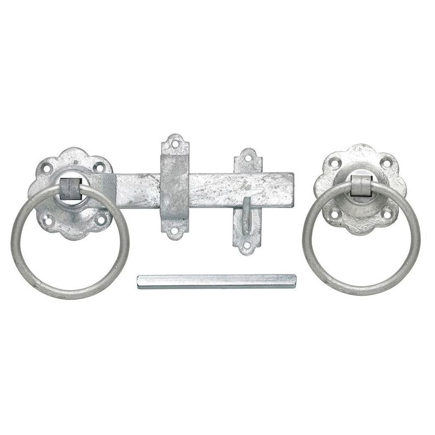 [1136PP0150GV] Ring Handled Gate Latch 150mm Galv