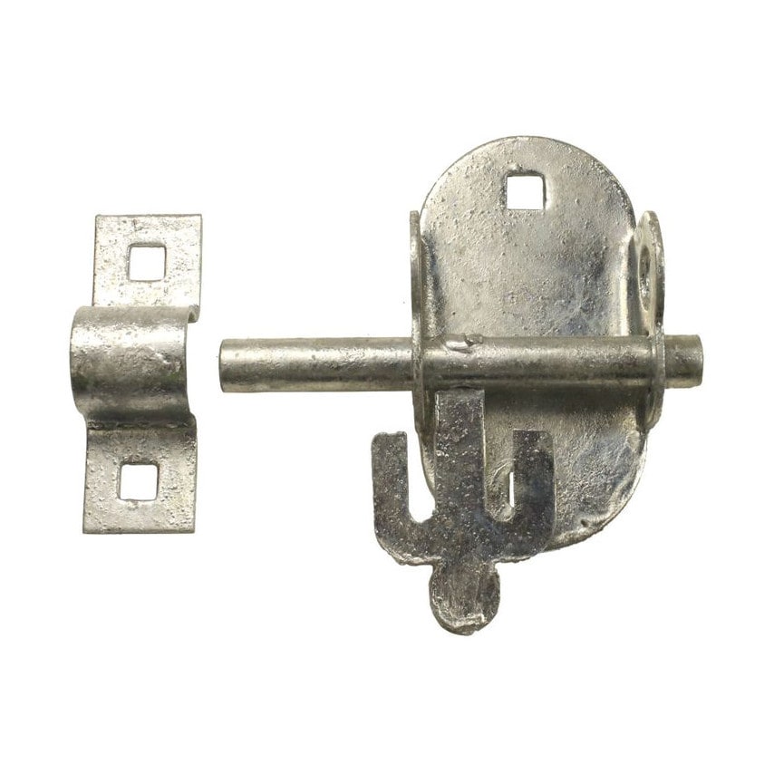 Oval Padlock Bolt Galv