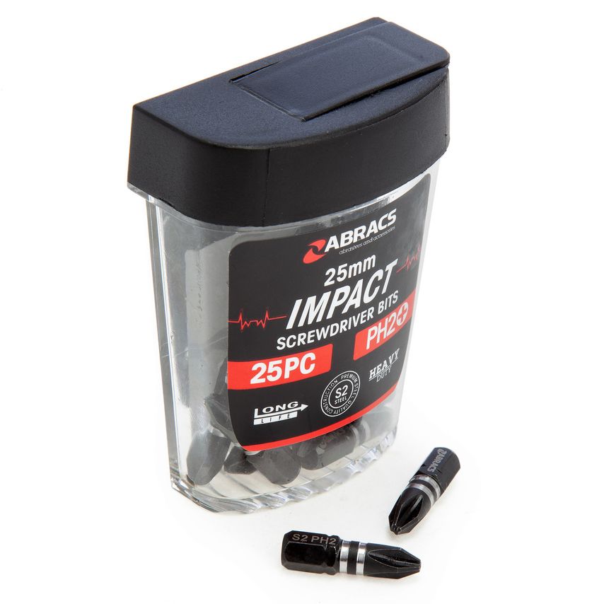 Impact Bit 25mm PH2 25pc