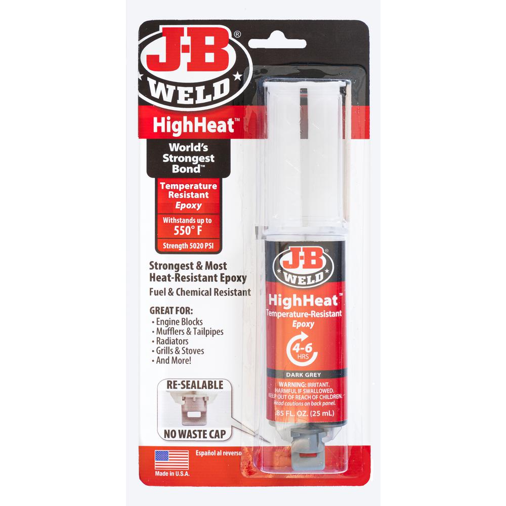 JB HighHeat Epoxy Syringe 25ml