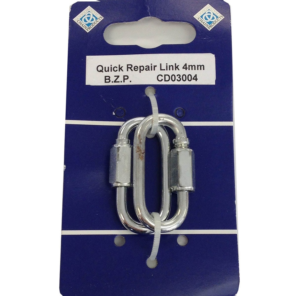 4mm ZP Quick Repair Link 2pk