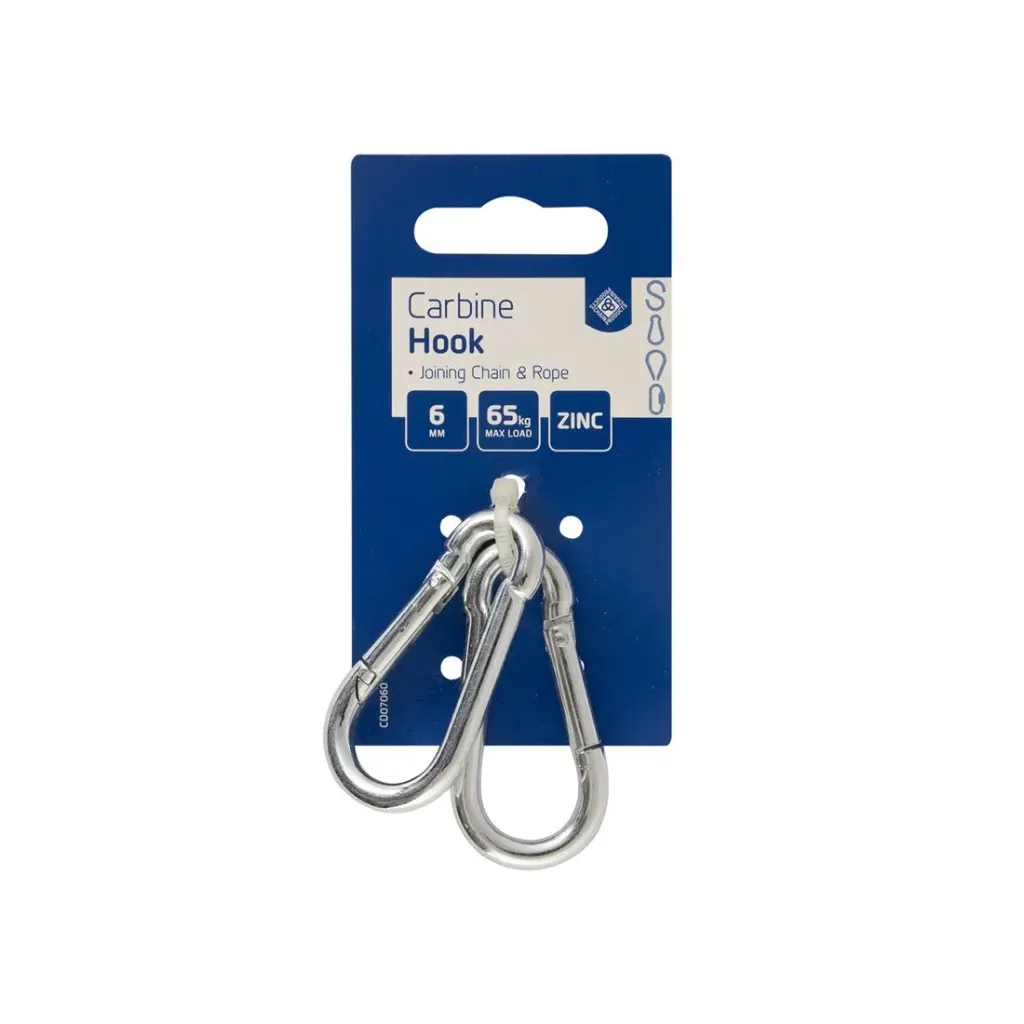 6mm ZP Carbine Hook 2pk