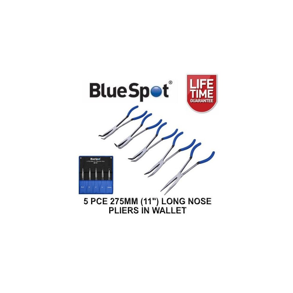 Long Nose Pliers 275mm 5pc