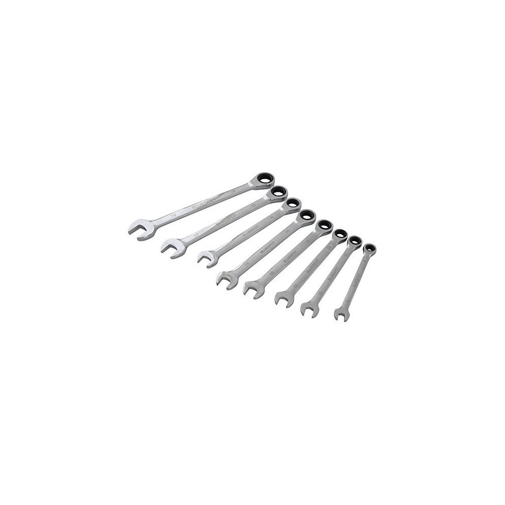 Ratchet Spanner Set 8-19mm 8pc