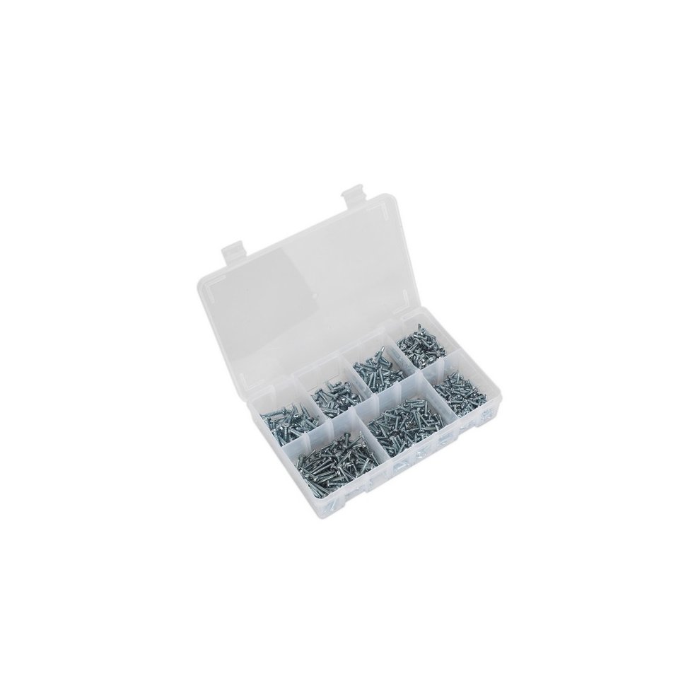 Assorted Self Drilling Screws 500pc
