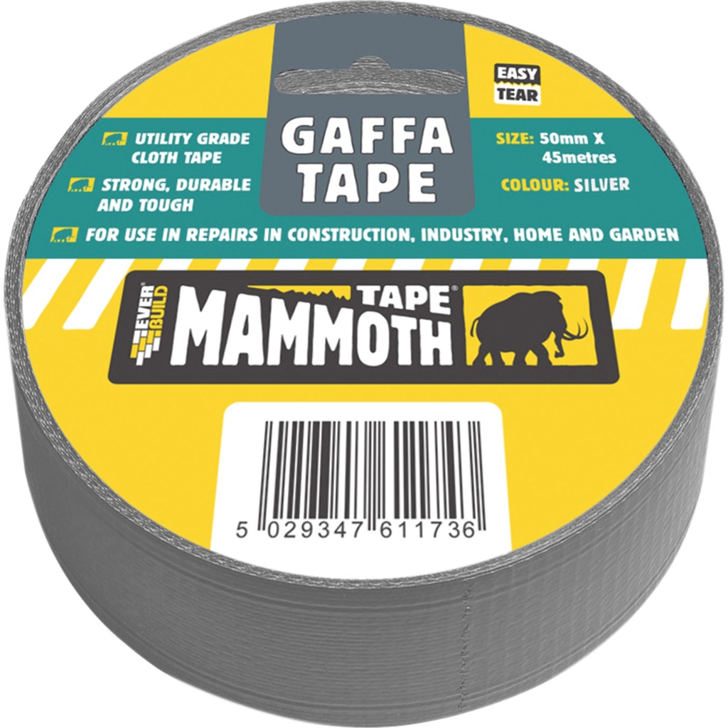 Gaffa Tape Silver 50mm x 45m