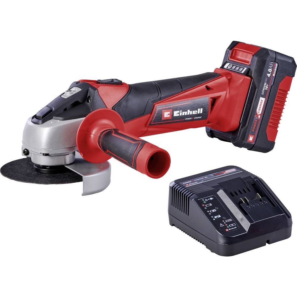 Einhell 115mm Battery Grinder Kit