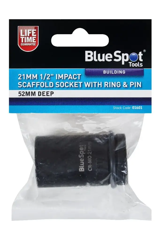 [01601] 1/2" Impact Scaffold Socket 