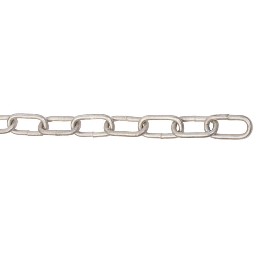8mm x 42 Straight Link Chain Galv