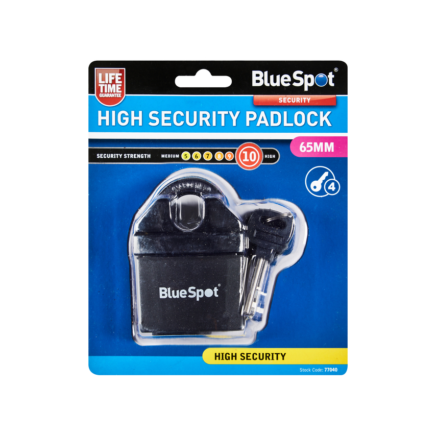 Bluespot Security Padlock 65mm