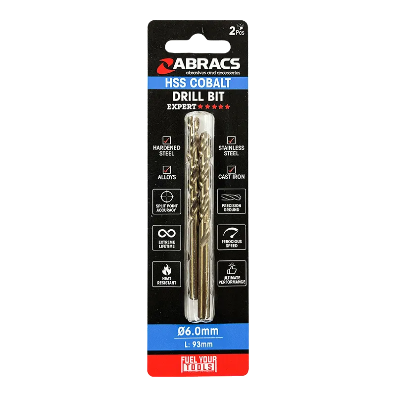 9.0mm Cobalt HSS Drill Bit (1pc)